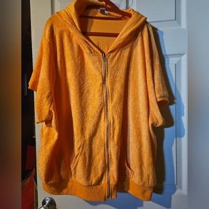 Short sleeve hoodie so soft